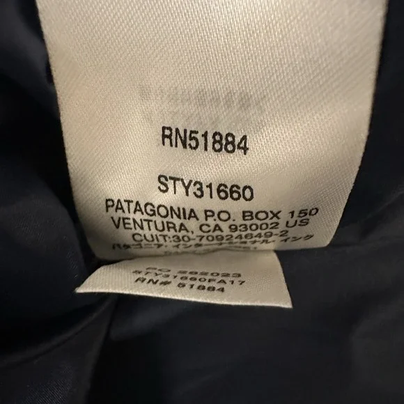 Patagonia 3 in 1 Snowshot Recco H2No Jacket Blue Mens S Waterproof w/zip Liner - Picture 7 of 15